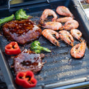 Black Square Non-stick Roast Pan Grill Pan Outdoor Square Frying Pan Steel