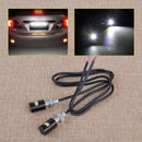 2Pc 12V White LED Number License Plate Light Screw Bolt Bulbs fit for Motorcycle