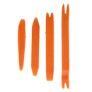 Universal Car AV System Orange Dismantle Tools 4 Pcs