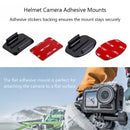 For GoPro HERO2x Helmet Adhesive Mounts Action Camera Curved Flat Holder Pads