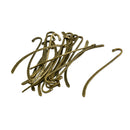 20pcs Bronze Metal Bookmarks With Hook Jewelry Making Findings Accessories