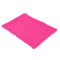 Plush Pet Hamster Cushion Mat Squirrel Blanket Guinea Pig Bed Pad(Rose Red)