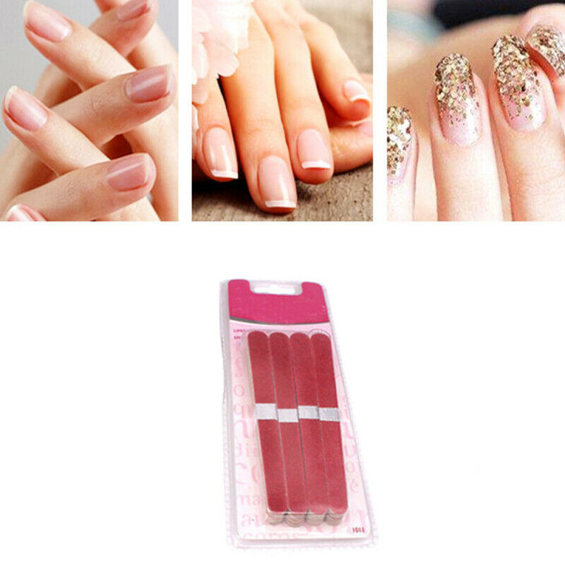 Nail Files Wood Chips Nails Art Sanding Buffer Blocks Manicure Accessories LQV