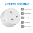 LSPA7 16A WiFi Smart Socket UK Plug Remote Control Monitor for IOS Android
