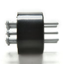 1 Pcs Nail Spike Through Coin Penetrate the Drum Magic Props Close Up Trick   Z