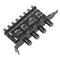 8 Channels PC Case Cooling Fan HUB 4 Knob Radiator Speed Controller (4 Pin)
