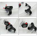 2x Scuba Diving Universal Clip + Dual Loop Snorkel Keeper Retainer