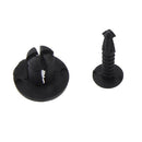 30x Bumper Rievt Trim Panel Fastener Clips 8-9mm for Renault Megane Scenic