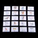 80PCS KIDS LANGUAGE EARLY EDUCATIONAL SIGHT WORDS FLASH CARDS COGNITION CARDS