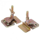 2 Pcs/Set Butterfly Hinge Clamp Silk Screen Printing Metal Butterfly Hinge