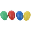 4 Colors Plastic Percussion Musical Egg Maracas Egg Shakers Kids Toys K9U1