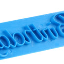 6PCs Alphabet Number Letter DIY Baking Cake Mold  Cookie Embosser Fondant De Gw