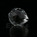 1 Clear Crystal Ball Lamp Prism Rainbow Sun Catcher Wedding Decor Home 30mm