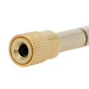 4X Audio Stereo 6.35mm 1/4" Male to 3.5 mm 1/8" Female Adapter Converter