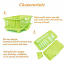 Kitchen Sink Dish Plate Utensil Drainer Drying Rack Holder Basket Organizer