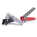 2x Aluminum Pot Clamp Pan Handler Lifter Cooking Gripper Camp Cookware Holder