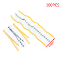 100pcs 1/4w Watt 10K ohm 10Kohm Metal Film Resistor 0.25W 100000R 1% BX