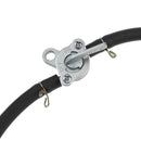 470mm/18.5" Inline Fuel Tank Tap Petcock Hose Kit Filter For ATV motorcycle SUV
