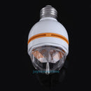 E27 3W RGB LED Rotating Party Light KTV Stage Disco Crystal Ball Screw Bulb Lamp