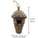 2X(Bird House,Winter Bird House For Outside Hanging,Grass Hand Woven Bird N