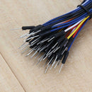 130PCS Male to Male Flexible Breadboard Jumper Cable Wires