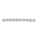 20Pcs ing Rod Eye Ring Ceramic  Pole Tip Accessories Tool Repair Bulding