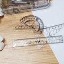 8Pcs Profession Drawing Stationery Of Pencil Rulers Office Angle Set Kit Ga X2N2