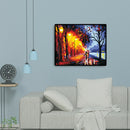 Street Walk Paintings By Numbers Kit Wall Art Paints On Canvas Home Decor