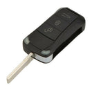 Replacement 3 Button Uncut Blade Ignition Key Keyless Entry Car Remote Key