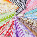 100Pcs Assorted 10x10cm Bundle Quilt Quilting Cotton Fabric DIY Sewing Xmas