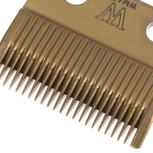 1Set Hair Clipper Blade Golden with Ceramic Blade for Cordless Clipper TwJ Gw