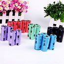 5 Rolls Pet Dog Cats Waste Plastic Bag Degradable Poop Clean Up Bags & Refills
