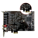 5.1 Sound Card PCI Express PCI-E Built-In Double Output Interface for PC Wi