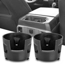 Split Bench Center Seat Rear Cup Holder Insert Liners FL3Z-1813562-AA 1813562-AM
