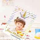 1Set Horse Photo Booth Props Frame Kids Photobooth Props Birthday Party Decor ME