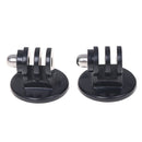 2 Pcs Tripod Selfie Stick Handheld Gimbal Stabilizer Sports Camera Nut Adapt Ew