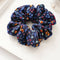 5x Elegants Womens Girls Floral Scrunchies Hair Band Elastic Hair Rope Ring Updo