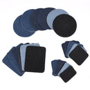 24Pcs Iron On Denim Cotton Patches Repairing Decorating Kit for Jeans 3 LJ