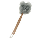 4 Pieces 14.2" Long Handle Body Brush Puff Sponge Scrunchie Back Scrubber