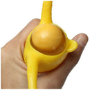 Rubber Egg Laying Plucked Bald Chicken Stress Relief Squeeze Ball Reliever  Y7O1