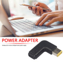 Type-C Female to Square Male PD Power Adapter Converter for Lenovo Thinkpad