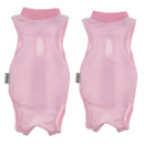 2Pack E-Collar Alternative Recovery Suit for Cats & Dogs Anti Lick Pink
