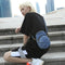 Japanese Korean Version Of the Port Wind Hip-Hop Cowboy Hat Shoulder Bag Tr D4N8