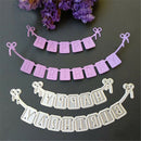 Novelty Scrapbooking Happy Birthday Bow Cutting Dies Craft Embossing Stencils lj