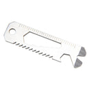 6 in 1 EDC Pocket Survival Tool Camping Screwdriver Bottle Opener Ruler