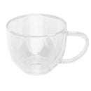 Strong Transparent Borosilicate Glass Coffee Cup Double Wall Glass for Milk