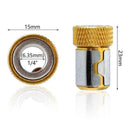 2019 Screwdriver Bits Magnetic Ring 1/4" 6.35mm Metal Strong Screw Magnetiz H6D3