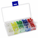 250Pcs/Lot 3MM 5MM Led Kit With Box Mixed Color Red Green Yellow Blue White S3P4