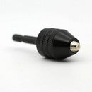 0.5-8mm 1/4" Keyless Drill Chuck Adapter Screwdriver Impact Driver Hex Shank JTY