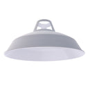 2 Pcs Industrial Retro Iron Pendant Lamp Shade For Corridor Cafe Bar Grey